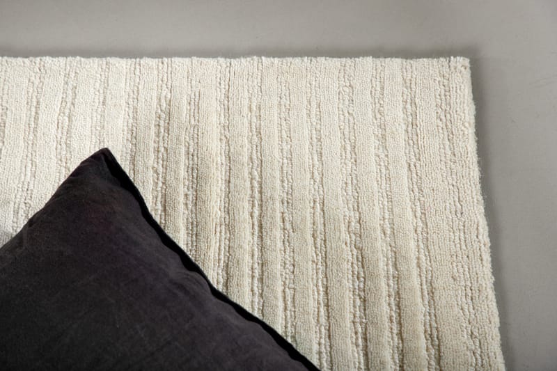 Milton Ullmatta 70x200 cm Rektangulär - Vit - Textil & mattor - Matta - Modern matta - Ullmatta