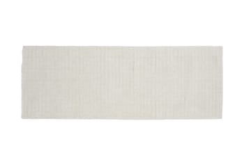 Milton Ullmatta 70x200 cm Rektangulär - Vit - Textil & mattor - Matta - Modern matta - Ullmatta
