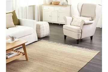 Mirza Jutematta 160x230 cm - Beige - Textil & mattor - Matta - Modern matta - Jutematta & hampamatta