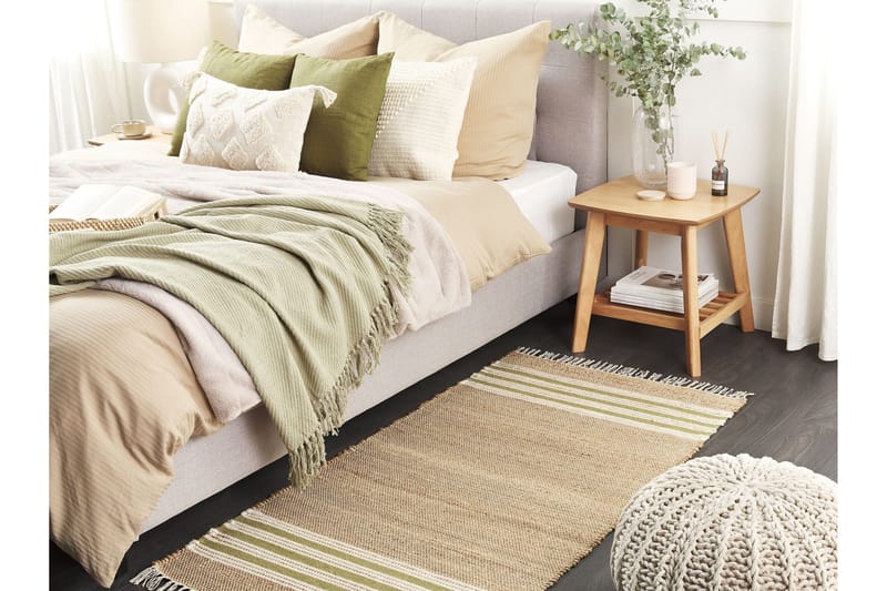 Mirza Jutematta 80x150 cm - Beige - Textil & mattor - Matta - Modern matta - Jutematta & hampamatta