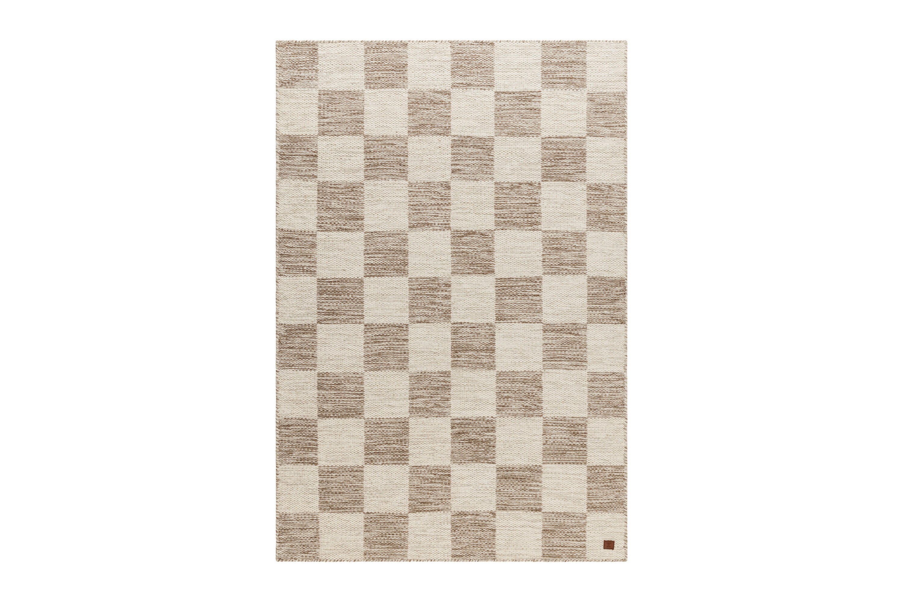 Moharan Ullmatta 140x200 cm Rektangulär Mörkbeige