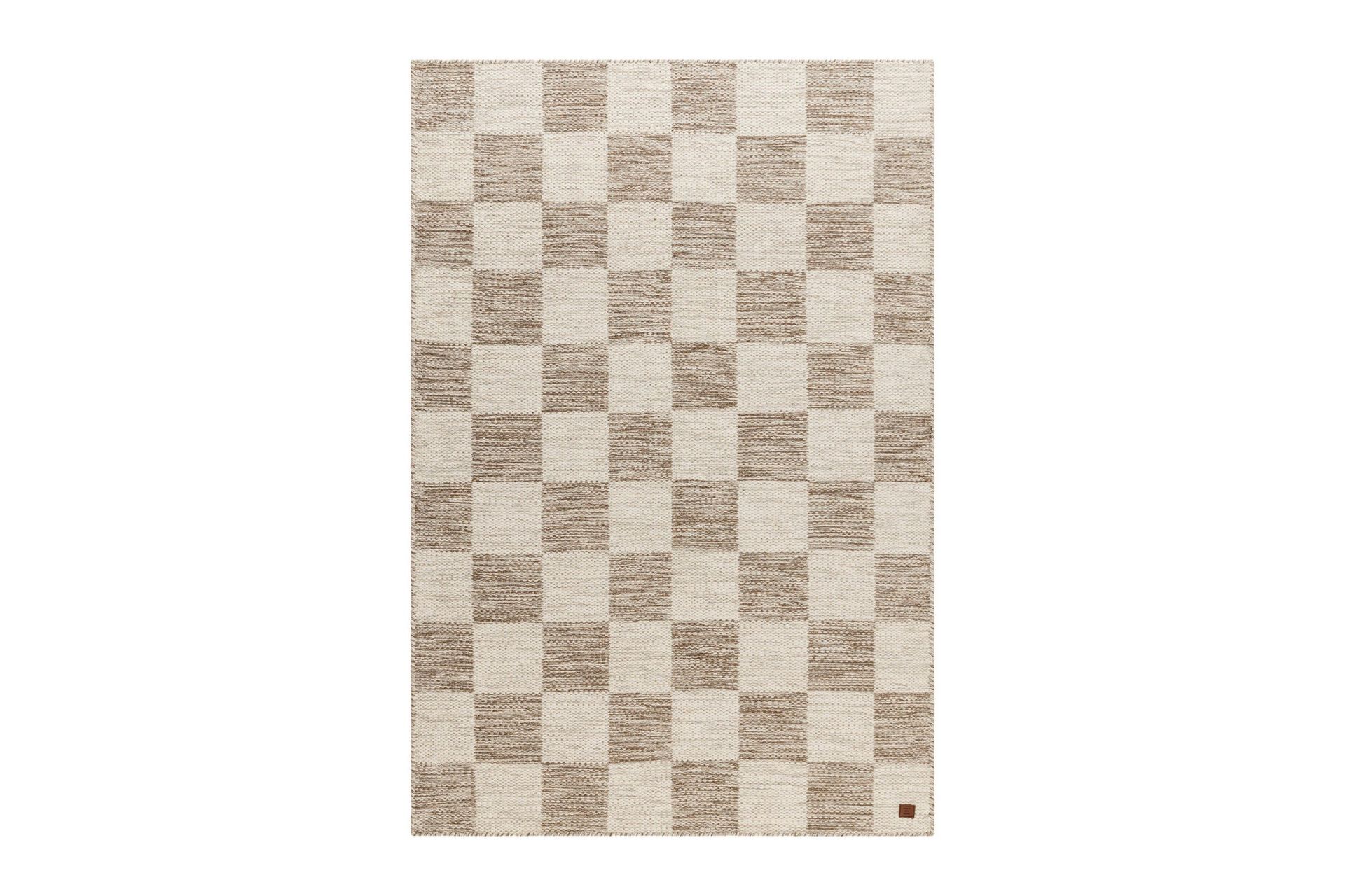 Moharan Ullmatta 140x200 cm Rektangulär - Mörkbeige