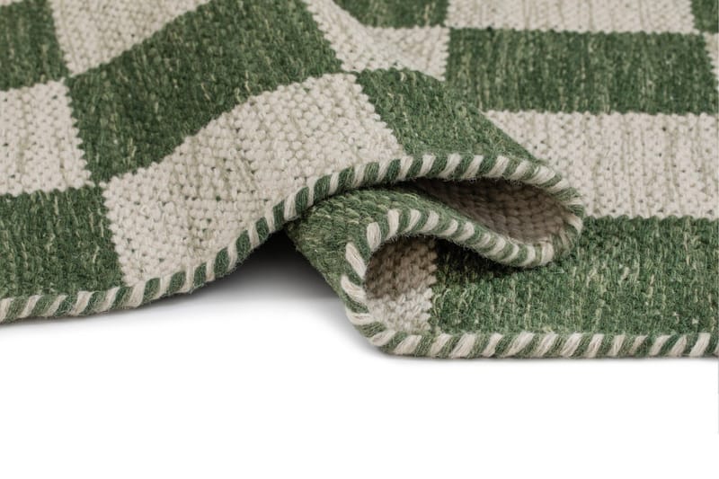 Moharan Ullmatta 160x230 cm Rektangulär - Emeraldgrön - Textil & mattor - Matta - Modern matta - Ullmatta