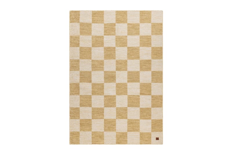 Moharan Ullmatta 160x230 cm Rektangulär, Gul