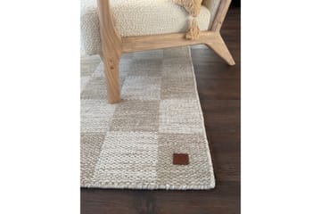 Moharan Ullmatta 160x230 cm Rektangulär - Linne - Textil & mattor - Matta - Modern matta - Ullmatta