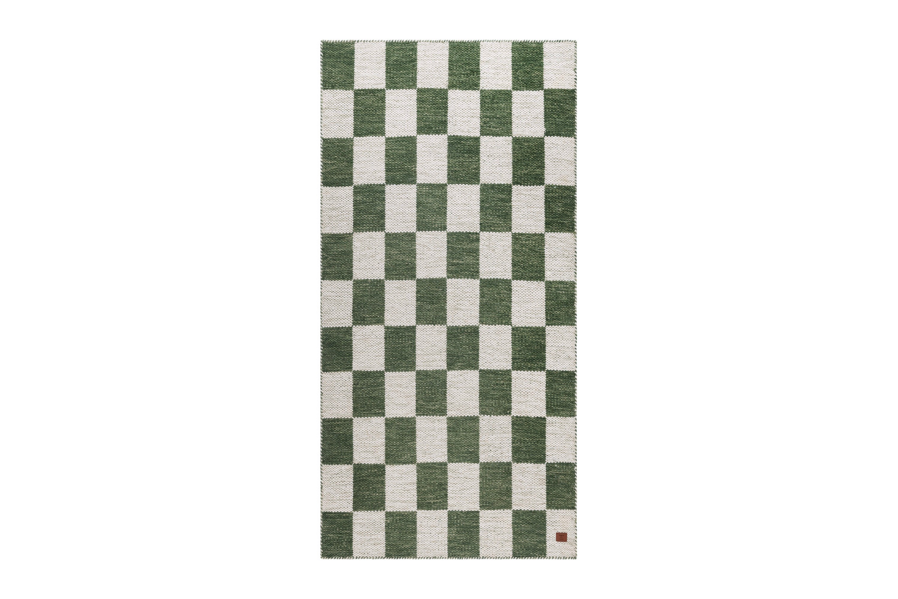 Moharan Ullmatta 75x200 cm Oblong Emeraldgrön