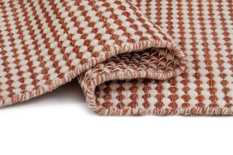 Mohardi Ullmatta 140x200 cm Rektangulär - Terrakotta - Textil & mattor - Matta - Modern matta - Ullmatta