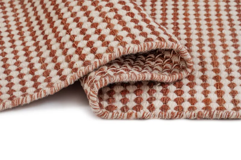 Mohardi Ullmatta 160x230 cm Rektangulär - Terrakotta - Textil & mattor - Matta - Modern matta - Ullmatta