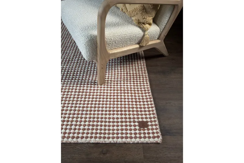 Mohardi Ullmatta 160x230 cm Rektangulär - Terrakotta - Textil & mattor - Matta - Modern matta - Ullmatta
