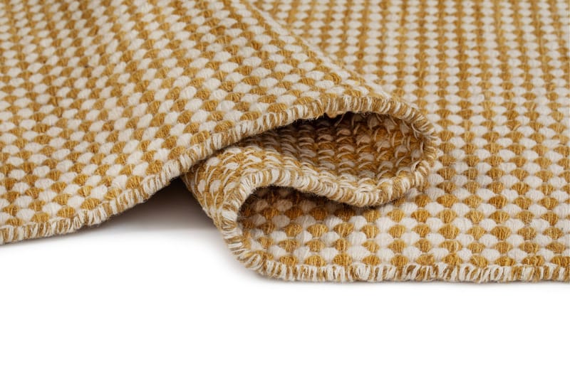 Mohardi Ullmatta 240x340 cm Rektangulär - Gul - Textil & mattor - Matta - Modern matta - Ullmatta