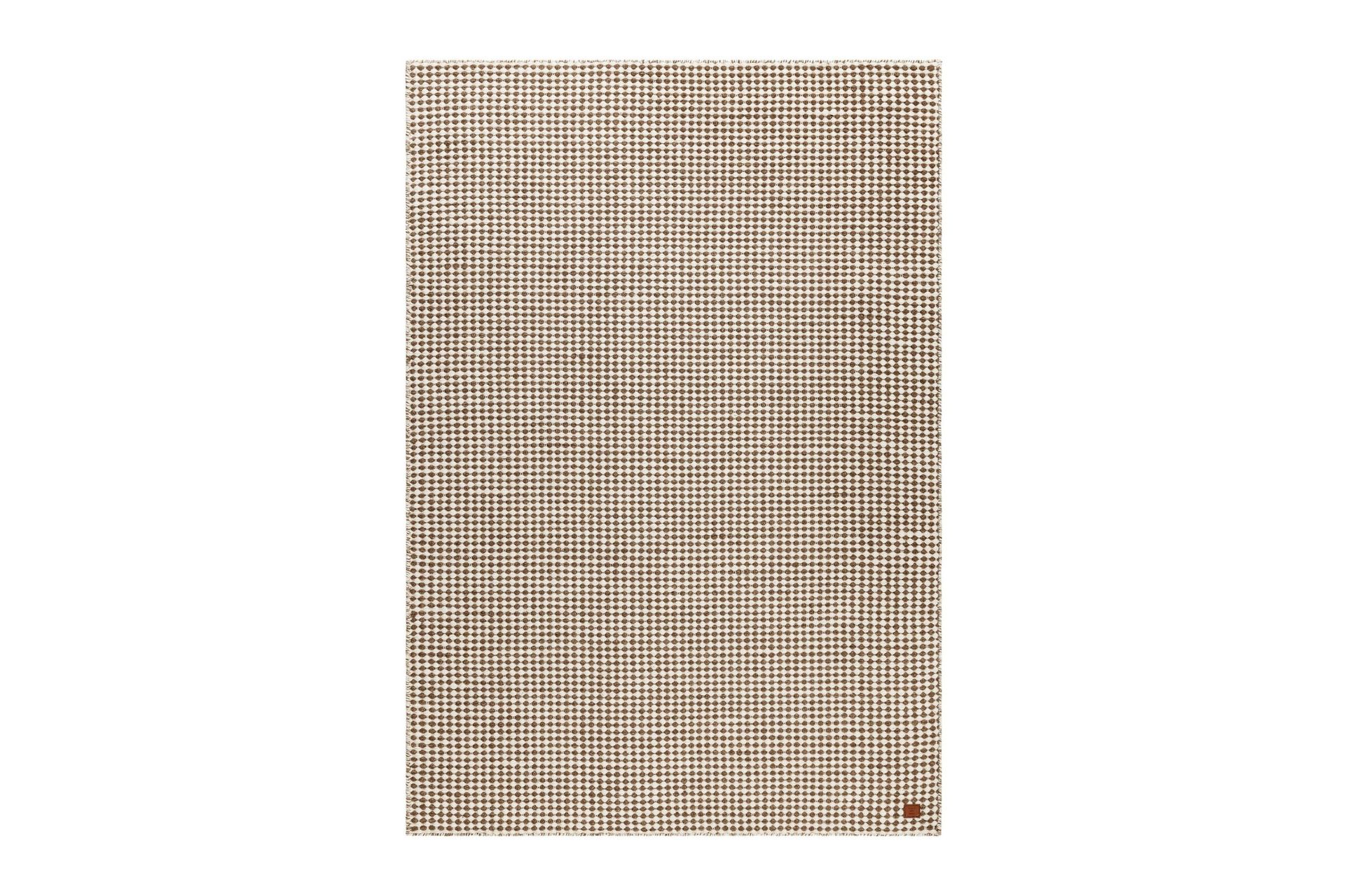Mohardi Ullmatta 240x340 cm Rektangul&auml;r - M&ouml;rkbeige