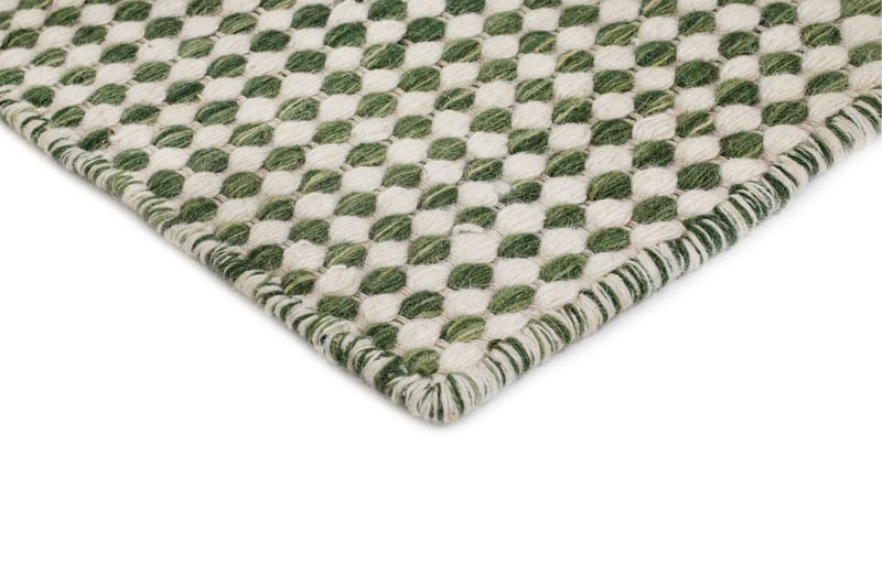 Mohardi Ullmatta 80x200 cm Oblong - Emeraldgrön - Textil & mattor - Matta - Modern matta - Ullmatta