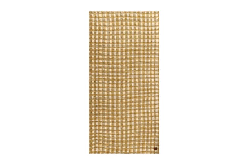 Mohardi Ullmatta 80x200 cm Oblong - Gul - Textil & mattor - Matta - Modern matta - Ullmatta