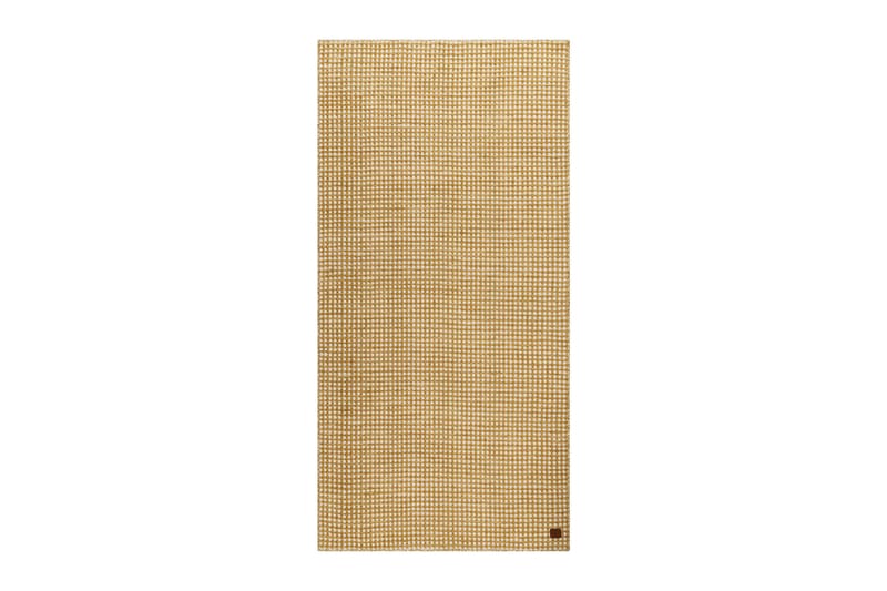 Mohardi Ullmatta 80x300 cm Oblong - Gul - Textil & mattor - Matta - Modern matta - Ullmatta
