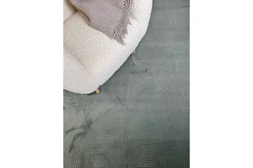 Momita Friezematta 160x230 cm Rektangulär - Grön - Textil & mattor - Matta - Modern matta - Friezematta