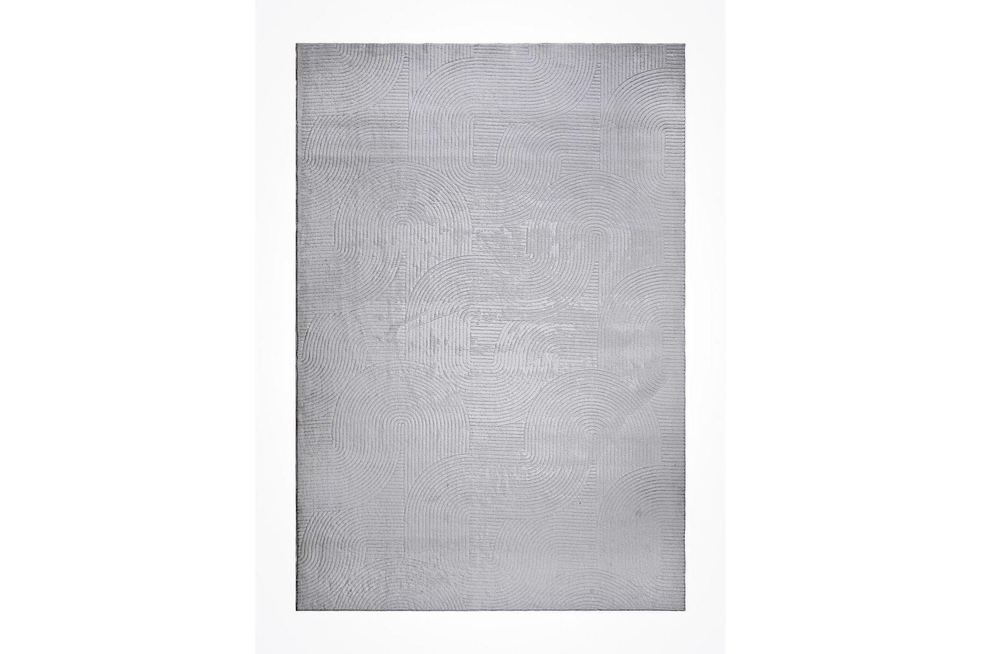 Momita Friezematta 160x230 cm Rektangulär - Grå