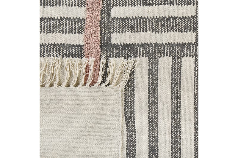 Muradiye Ryamatta 140x200 cm - Beige - Textil & mattor - Matta - Modern matta - Bomullsmatta