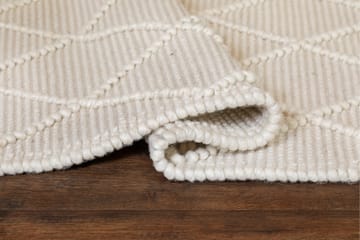 Nepal Ullmatta 200x300 cm - Vit - Textil & mattor - Matta - Modern matta - Ullmatta