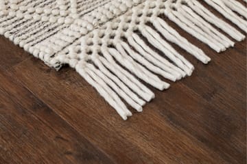 Nepal Ullmatta 75x200 cm - Svart - Textil & mattor - Matta - Modern matta - Ullmatta
