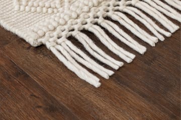 Nepal Ullmatta 75x200 cm - Vit - Textil & mattor - Matta - Modern matta - Ullmatta