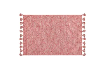 Nigde Ryamatta 140x200 cm - Röd - Textil & mattor - Matta - Modern matta - Bomullsmatta