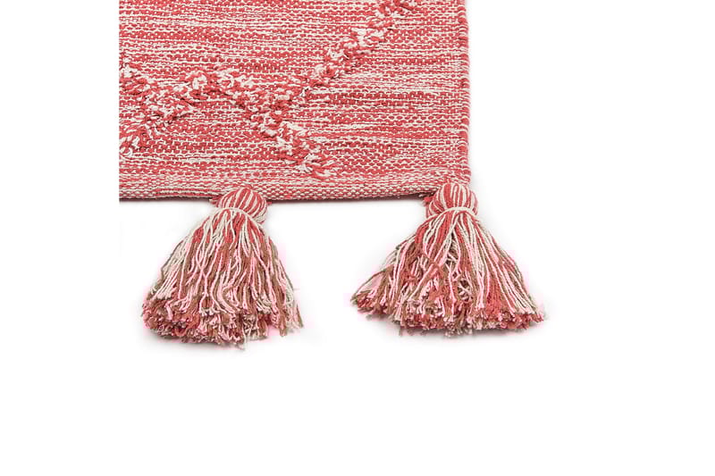 Nigde Ryamatta 140x200 cm - Röd - Textil & mattor - Matta - Modern matta - Bomullsmatta