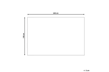 Nizip Ryamatta 140x200 cm - Rosa - Textil & mattor - Matta - Modern matta - Ryamatta