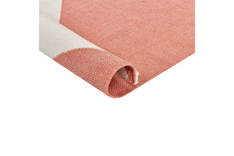 Nizip Ryamatta 140x200 cm - Rosa - Textil & mattor - Matta - Modern matta - Bomullsmatta