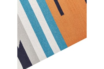 Noratus Bomullsmatta 80x300 cm - Blå - Textil & mattor - Matta - Modern matta - Bomullsmatta