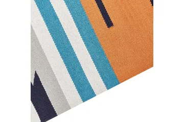 Noratus Bomullsmatta 80x300 cm - Blå - Textil & mattor - Matta - Modern matta - Bomullsmatta