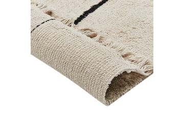 Nuru Bomullsmatta 140x200 cm - Beige - Textil & mattor - Matta - Modern matta - Bomullsmatta