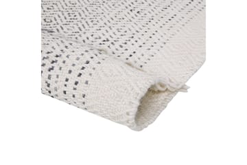 Omerli Ullmatta 80x150 cm - Svart/Vit - Textil & mattor - Matta - Modern matta - Ullmatta