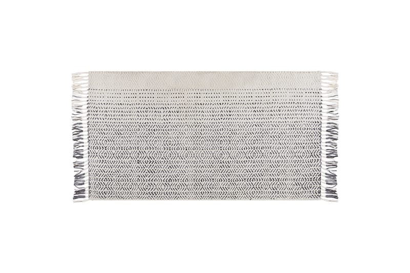 Omerli Ullmatta 80x150 cm - Svart/Vit - Textil & mattor - Matta - Modern matta - Ullmatta