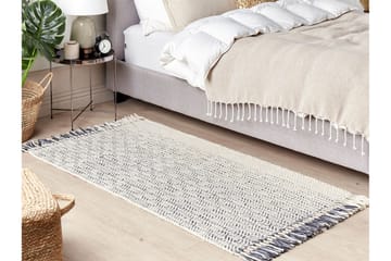 Omerli Ullmatta 80x150 cm - Svart/Vit - Textil & mattor - Matta - Modern matta - Ullmatta