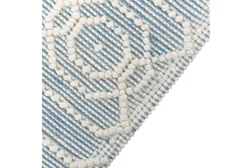 Orhaneli Ullmatta 160x230 cm - Blå - Textil & mattor - Matta - Modern matta - Ullmatta