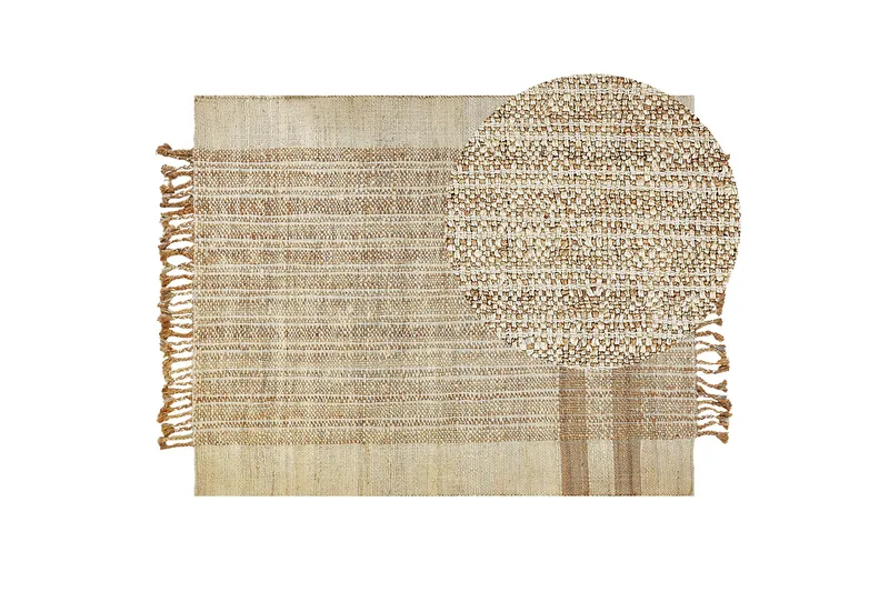 Ortaoba Jutematta 160x230 cm - Beige - Textil & mattor - Matta - Modern matta - Jutematta & hampamatta