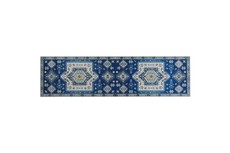 Parvakaldi Ryamatta 80x300 cm - Blå - Textil & mattor - Matta - Modern matta - Gångmatta