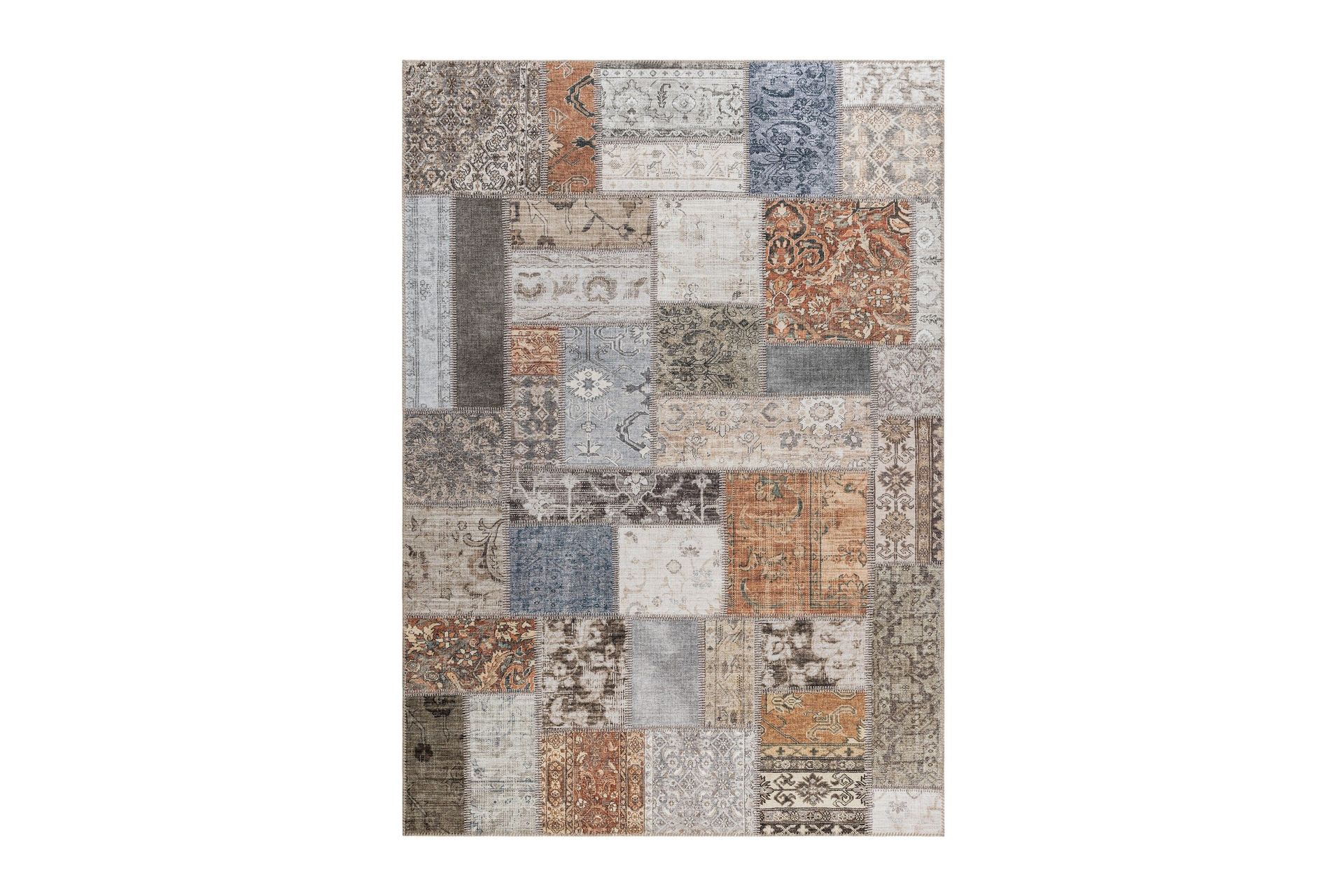 Patchwork Wiltonmatta 300x400 cm - Flerfärgad