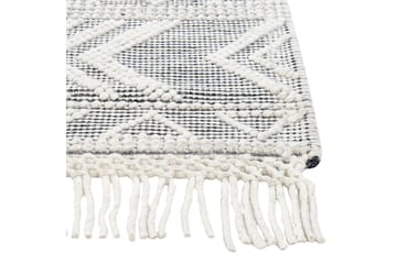 Pazar Ullmatta 160x230 cm - Svart/Vit - Textil & mattor - Matta - Modern matta - Ullmatta