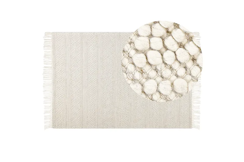 Pertek Ullmatta 160x230 cm - Beige - Textil & mattor - Matta - Modern matta - Ullmatta