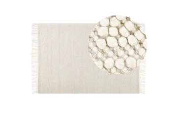 Pertek Ullmatta 160x230 cm - Beige - Textil & mattor - Matta - Modern matta - Ullmatta