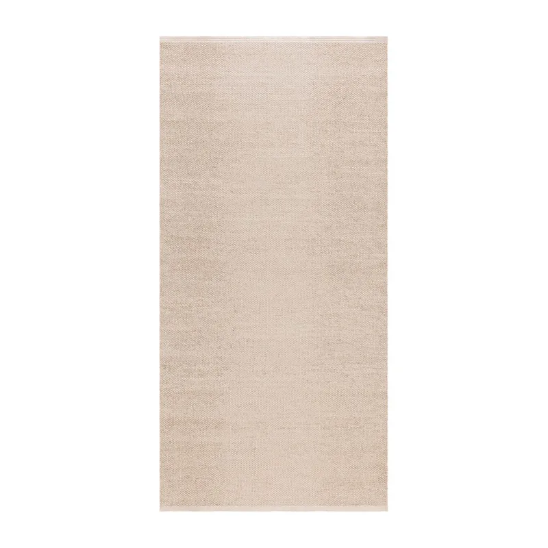 Plastmatta Hilma Plain, 70x250 cm, Linne