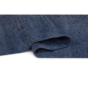 Plastmatta Hilma Plain - 70x150 cm, Blå - Textil & mattor - Matta - Modern matta - Wiltonmatta