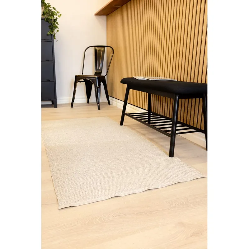 Plastmatta Hilma Plain - 70x200 cm, Linne - Textil & mattor - Matta - Modern matta - Wiltonmatta