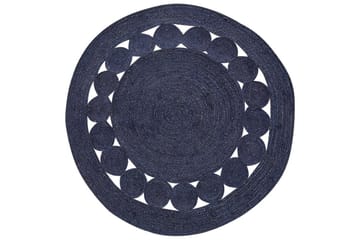 Plattvävd Koyunlu - Blå - Textil & mattor - Matta - Modern matta - Jutematta & hampamatta