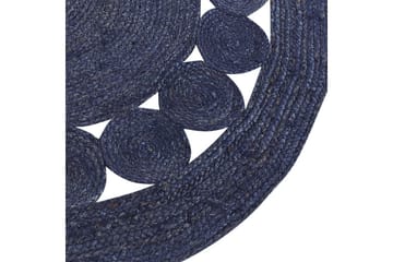 Plattvävd Koyunlu - Blå - Textil & mattor - Matta - Modern matta - Jutematta & hampamatta