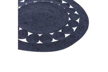 Plattvävd Koyunlu - Blå - Textil & mattor - Matta - Modern matta - Jutematta & hampamatta