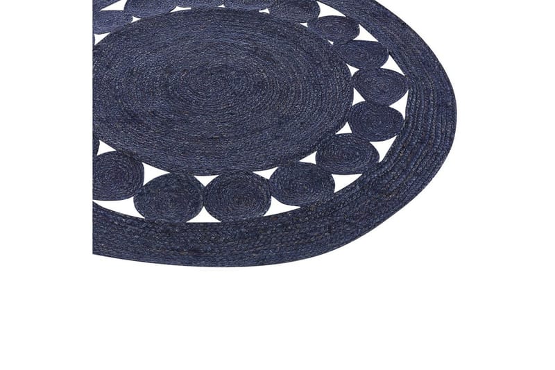 Plattvävd Koyunlu - Blå - Textil & mattor - Matta - Modern matta - Jutematta & hampamatta