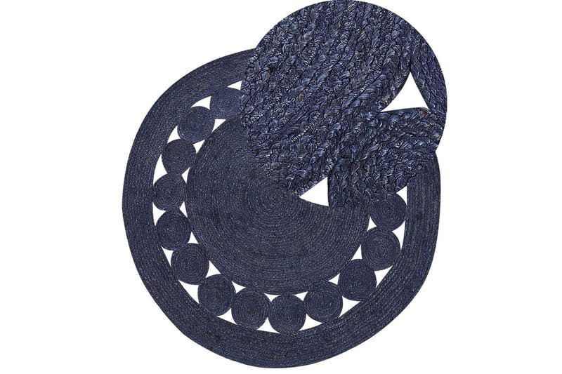 Plattvävd Koyunlu - Blå - Textil & mattor - Matta - Modern matta - Jutematta & hampamatta