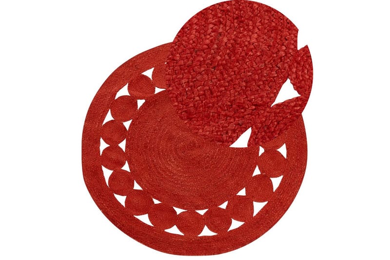 Plattvävd Koyunlu - Röd - Textil & mattor - Matta - Modern matta - Jutematta & hampamatta